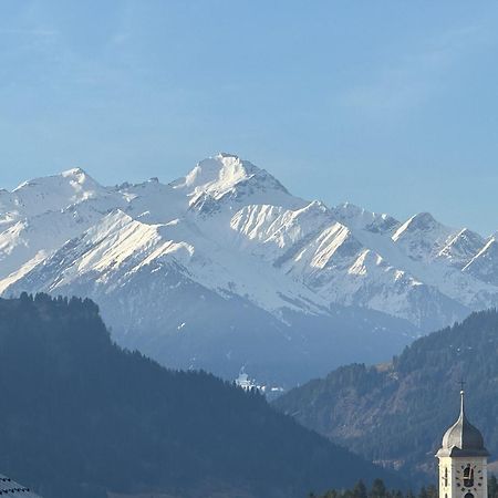 Studio Mit See- Und Bergblick Laax Bagian luar foto